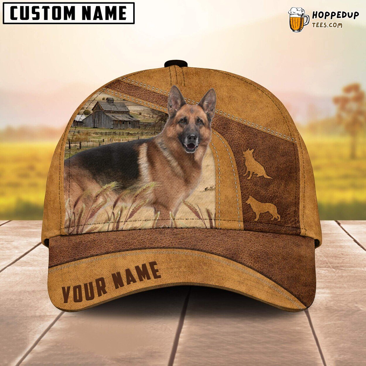 German Shepherd Custom Animal Baseball Cap Dog Lover’s Choice German Shepherd Custom Animal Baseball Cap Dog Lover’s Choice