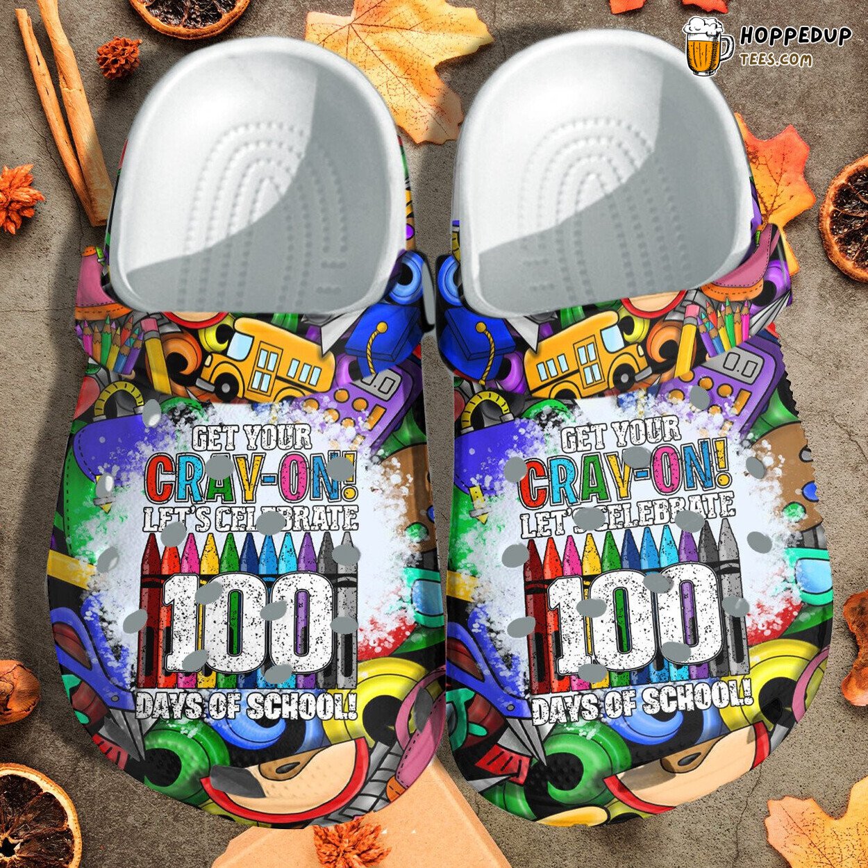 Get Your Crayon Creative Clogs Teacher Student Gift Crocbland Footwear