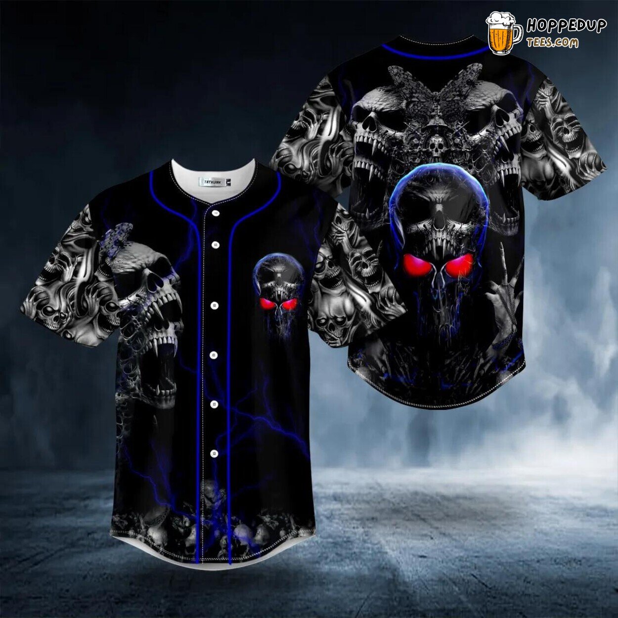 Ghost Butterfly Unique Authentic Design Skull Baseball Jersey Edition