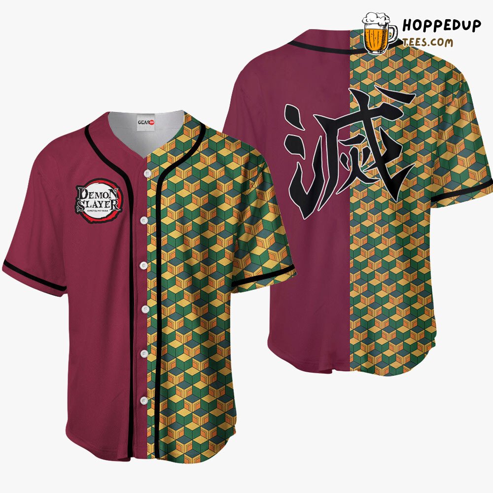 Giyu Tomioka Distinctive Edition Baseball Jersey Unique Costume Collection Giyu Tomioka Distinctive Edition Baseball Jersey Unique Costume Collection