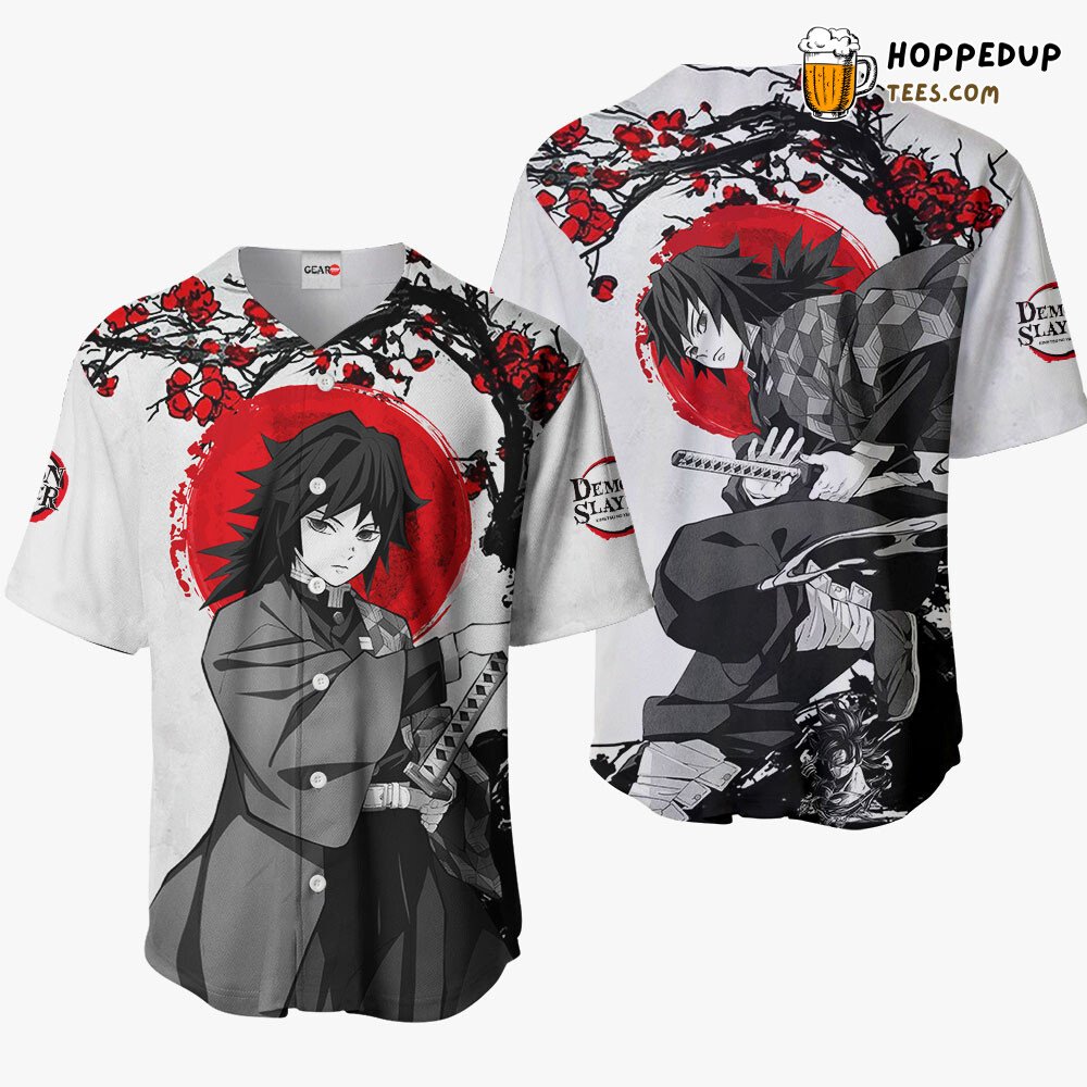 Giyuu Tomioka Japan Collection Unique Design Distinctive Baseball Jersey Giyuu Tomioka Japan Collection Unique Design Distinctive Baseball Jersey