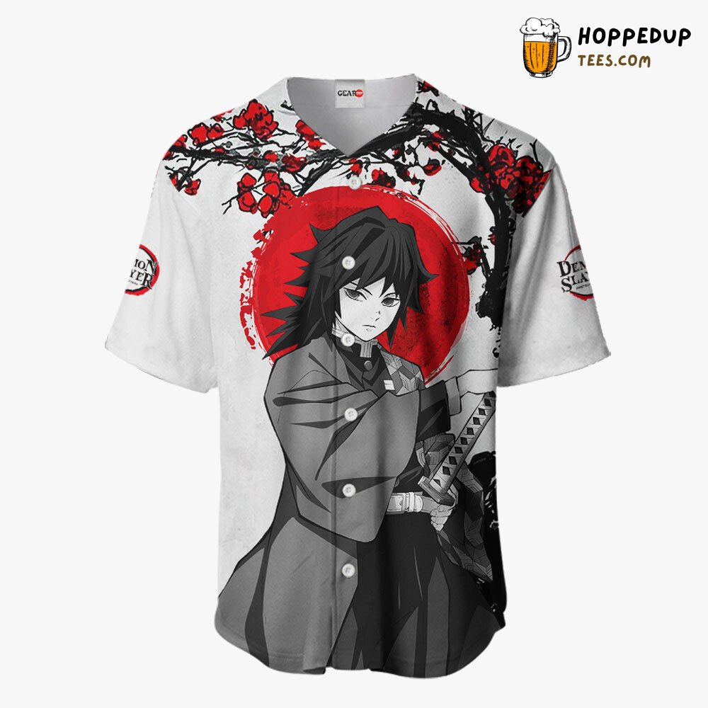 Giyuu Tomioka Japan Collection Unique Design Distinctive Baseball Jersey