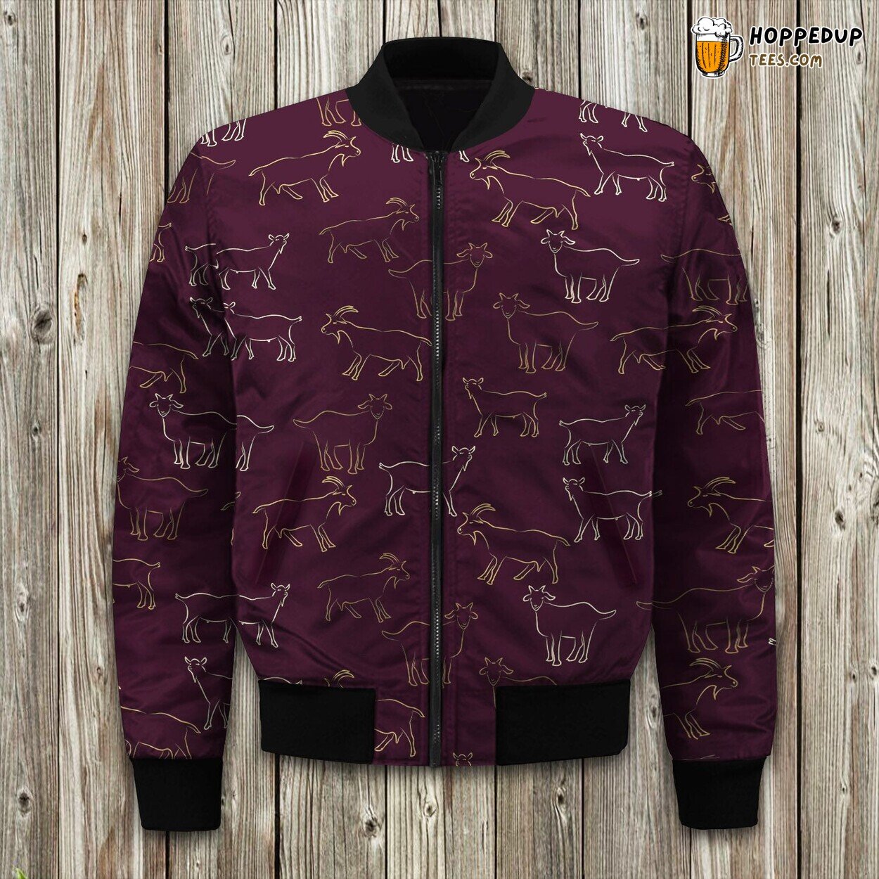 Goat’s High Peak Adventure Bomber Jackets Winter Mountain Quest