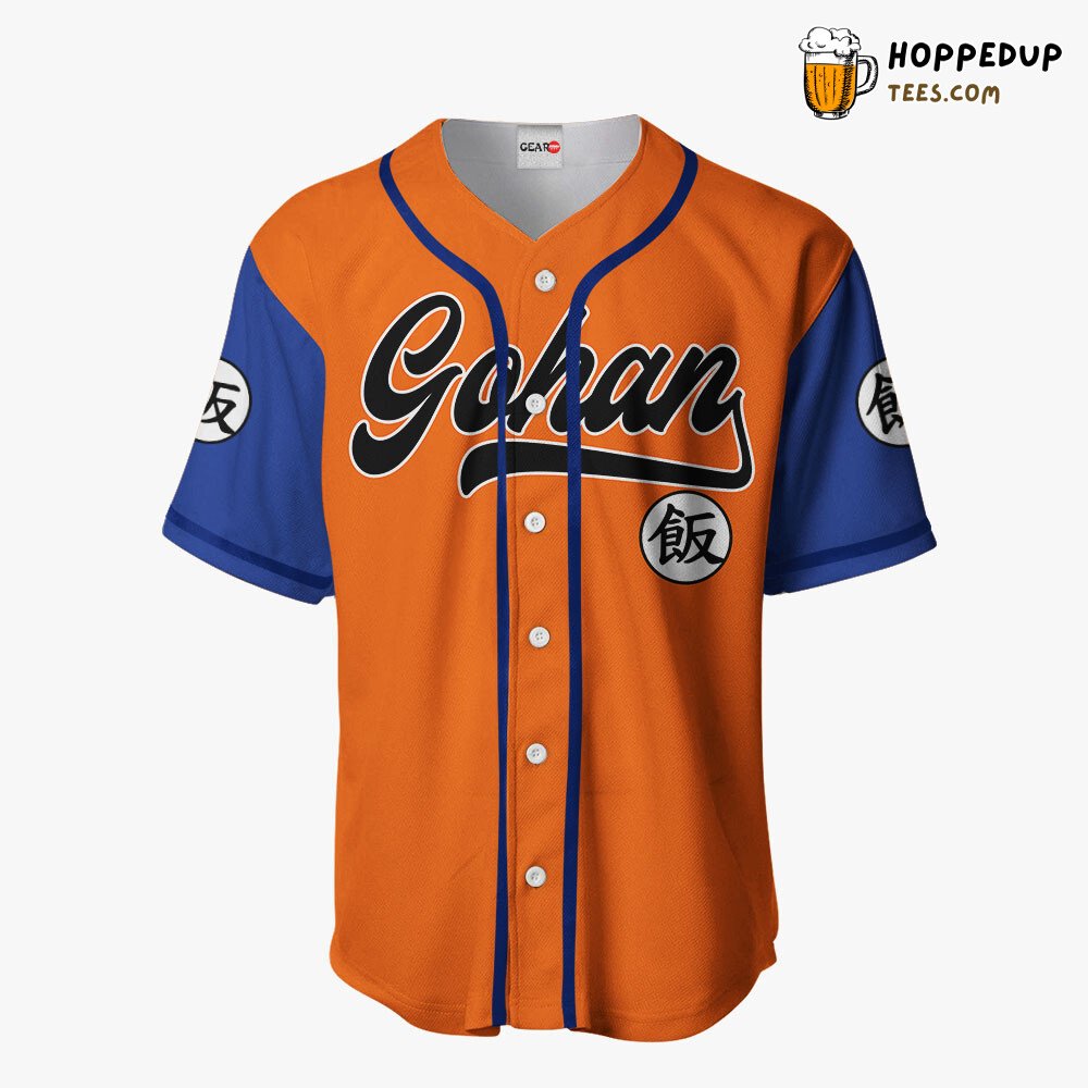 Gohan Emblem Unique Baseball Jersey Collection Distinctive Design Edition