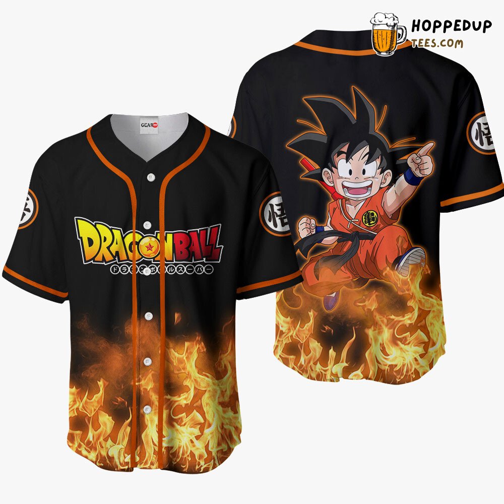 Goku Distinctive Unique Edition Baseball Jersey Shirts Design Collection