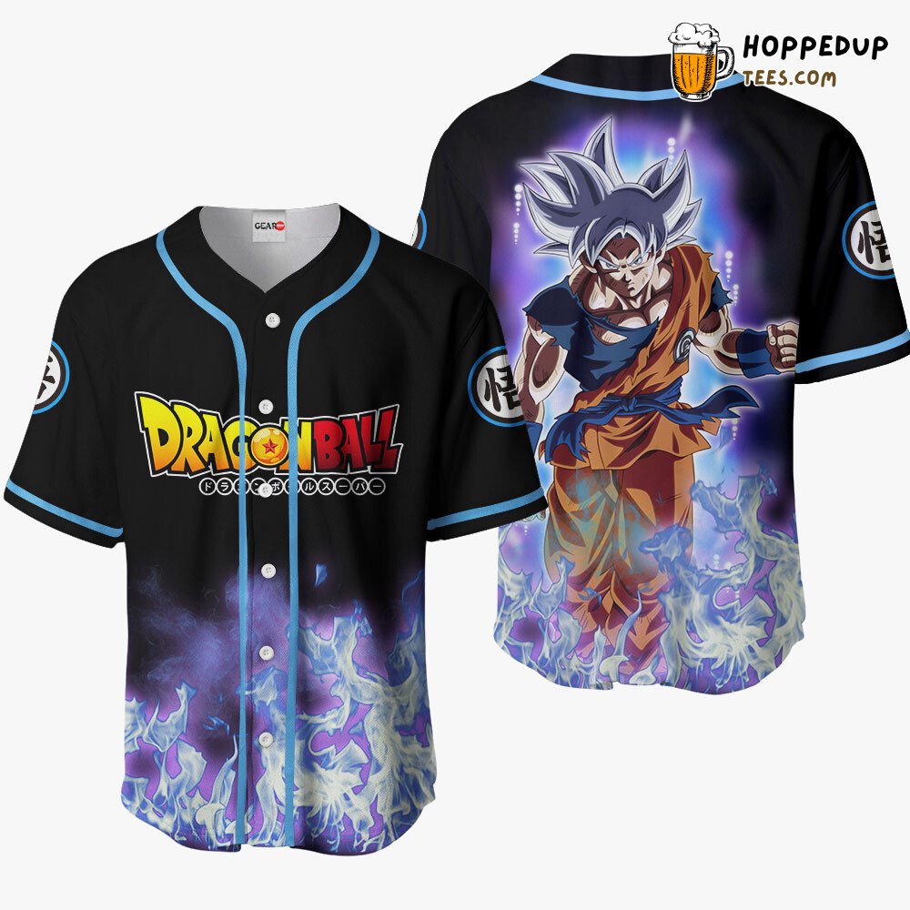 Goku Instinct Mode Distinctive Anime Design Baseball Jersey Unique Edition Goku Instinct Mode Distinctive Anime Design Baseball Jersey Unique Edition