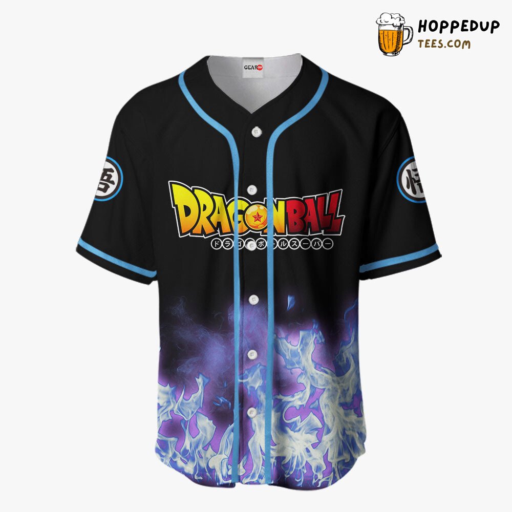 Goku Instinct Mode Distinctive Anime Design Baseball Jersey Unique Edition