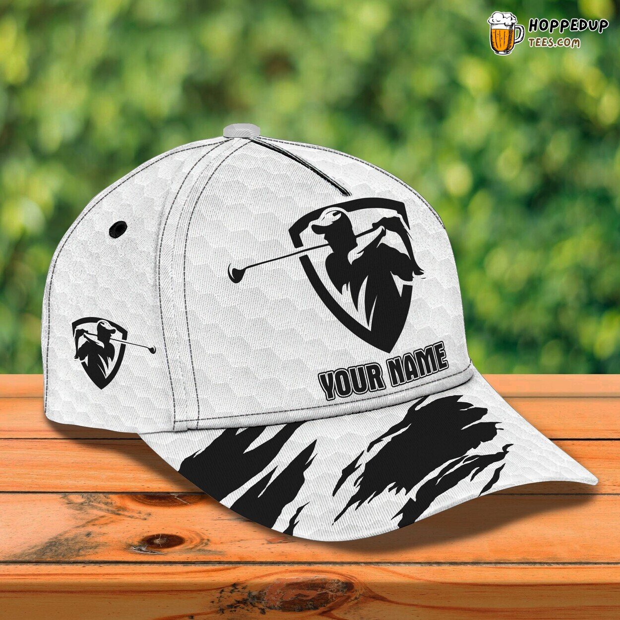 Golf Classic Design 3D Cap Personalized Name Unique Authentic Series Edition