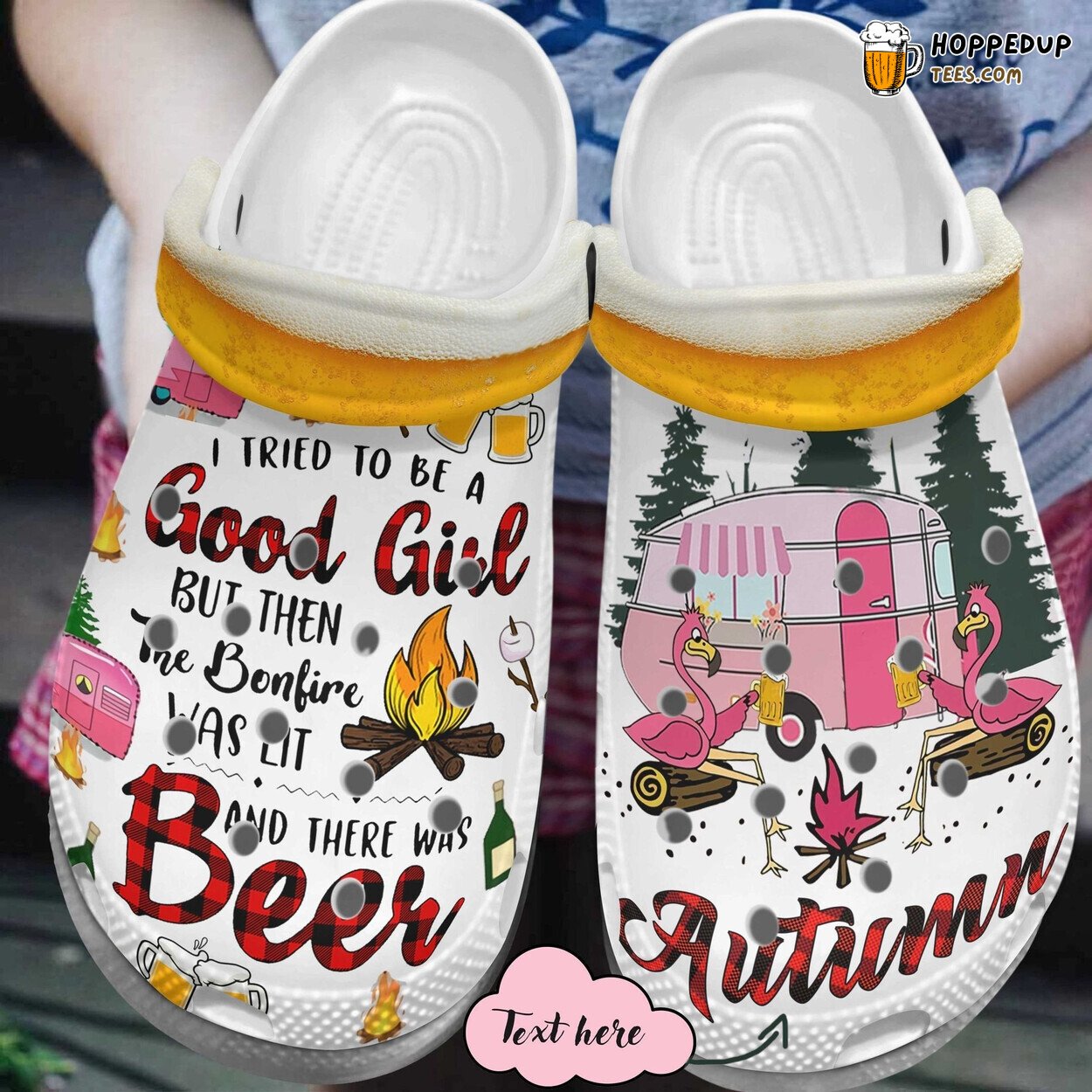 Good Girl Beer Autumn Celebration Crocbland Birthday Clogs Shoes