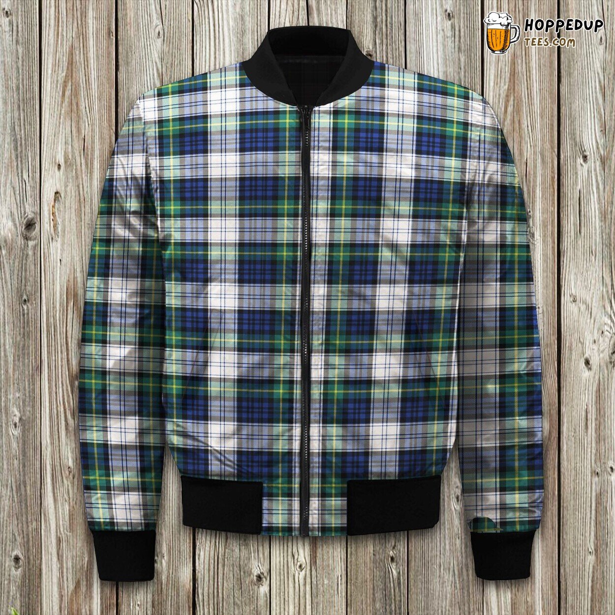 Gordon Dress Tartan Bomber Jacket
