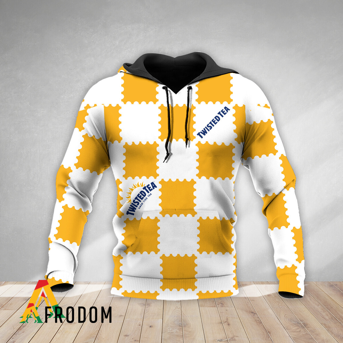 Gorgeous Gingham Twisted Tea Hoodie HU