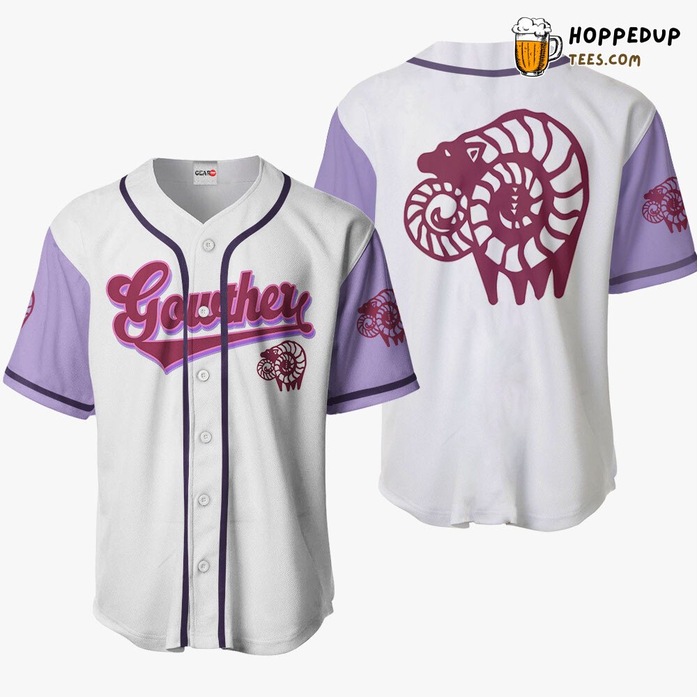 Gowther Goat’s Lust Sin Anime Baseball Jersey Distinctive Edition