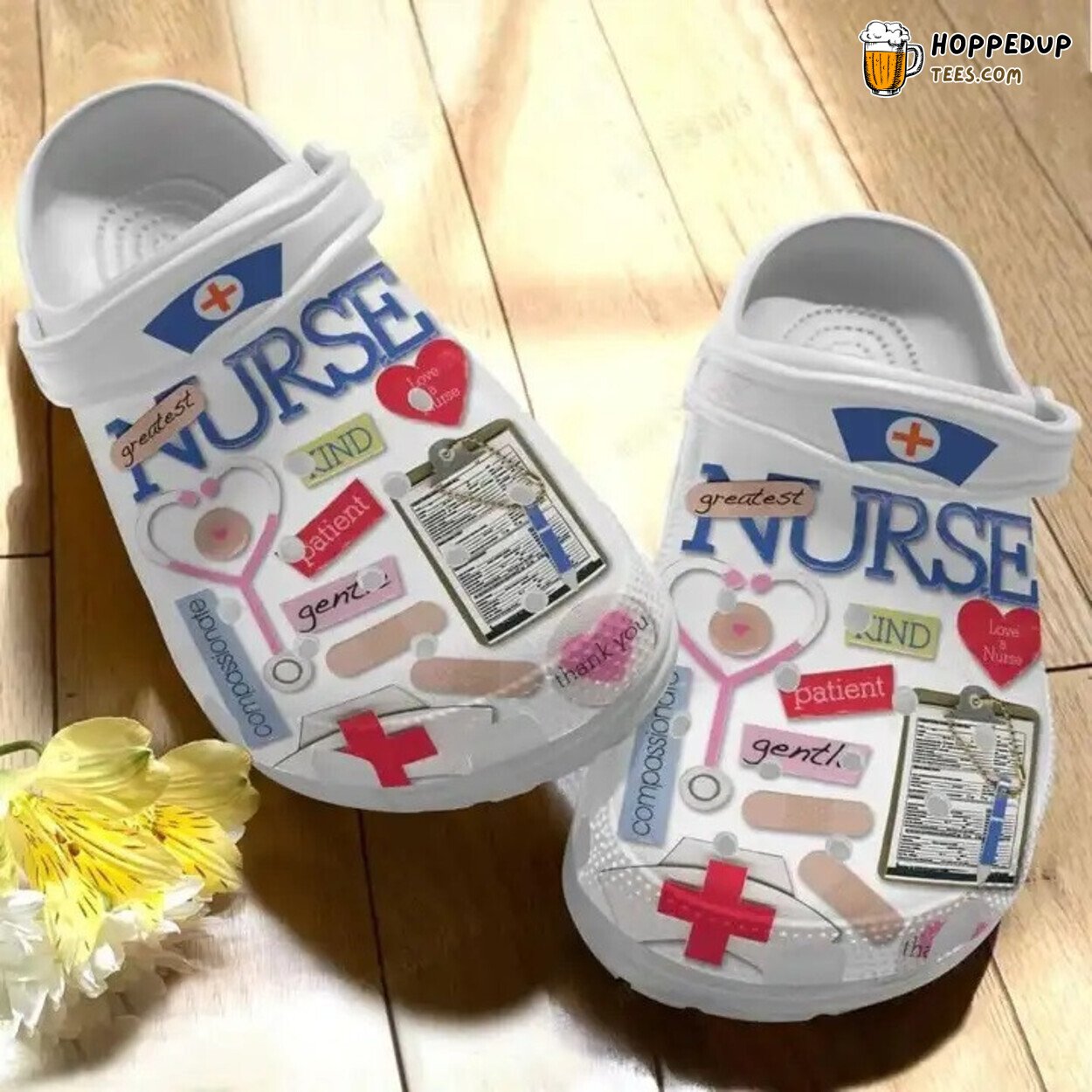 Greatest Nurses Theme Comfortable Professional Clogs Healthcare Footwear
