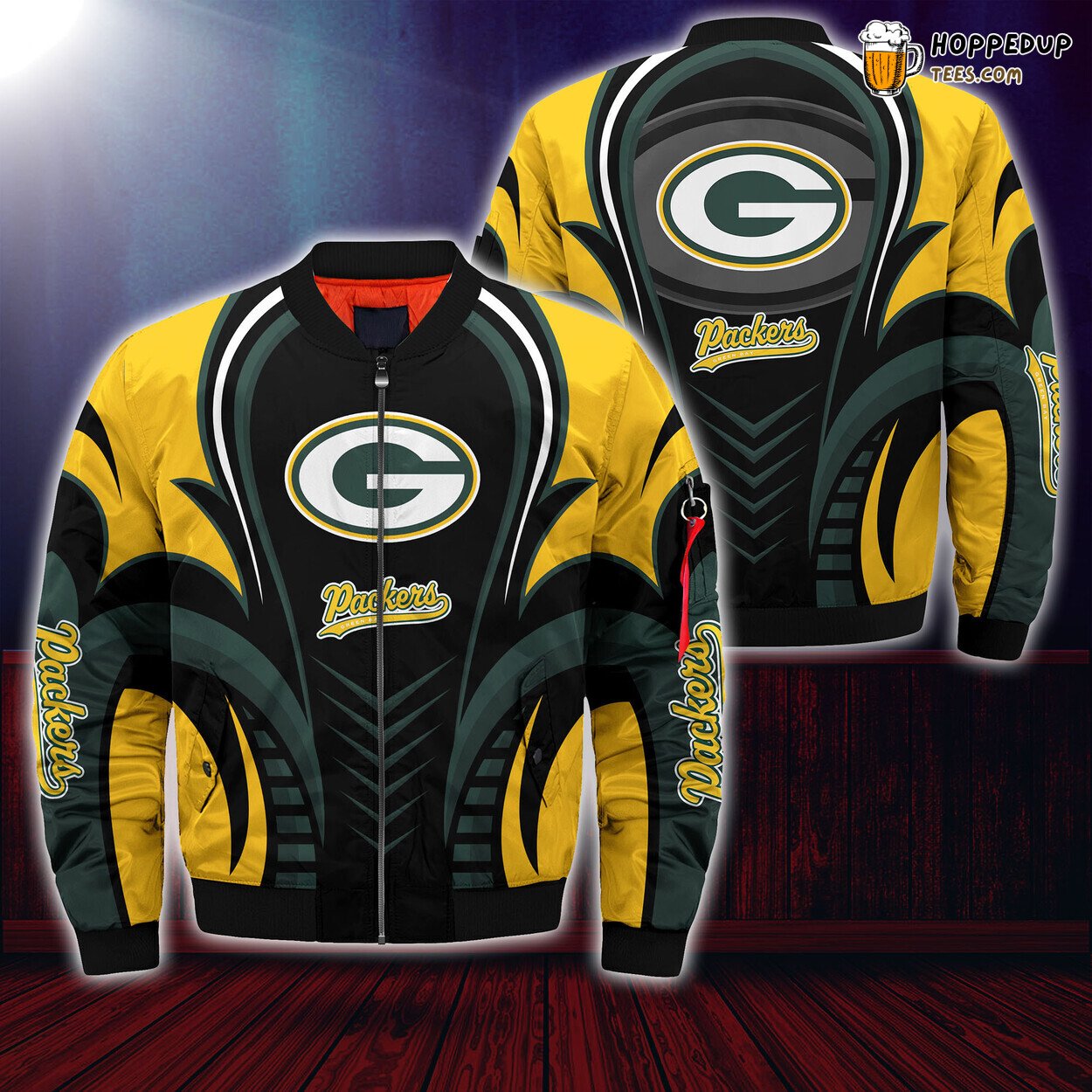Green Bay Packers NFL Elite Seasonal Choice Bomber Jacket Exclusive