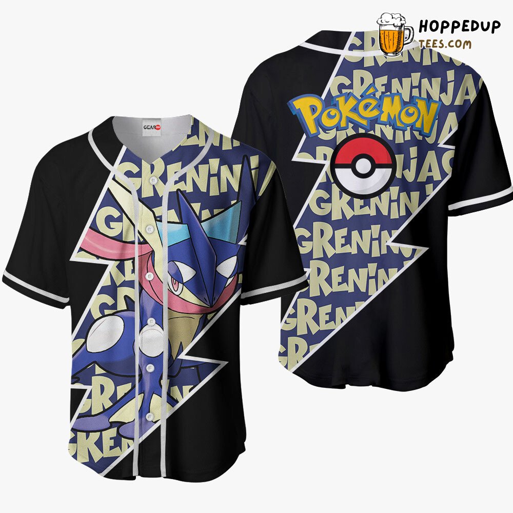 Greninja Unique Collection Distinctive Design Baseball Jersey Edition