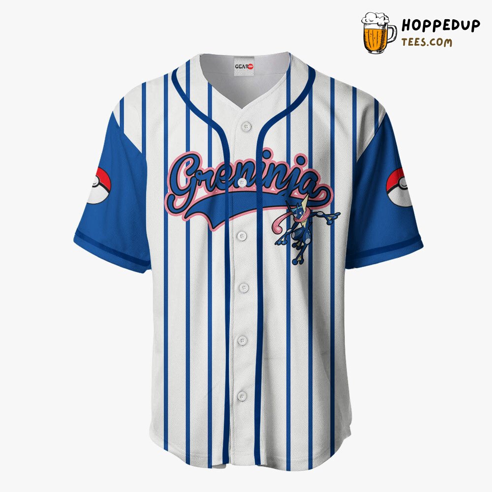 Greninja Unique Design Distinctive Collection Baseball Jersey Edition Style