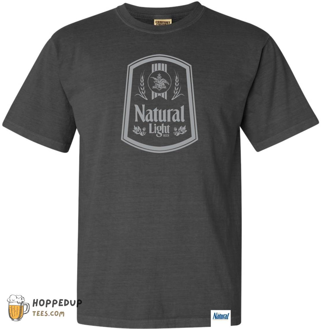 Grey Natural Light Vintage Tonal T-Shirt