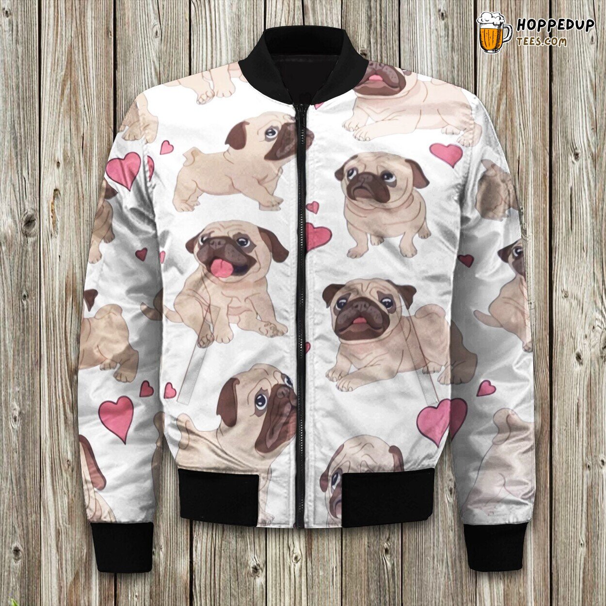 Groovy Patterns Hippie Swirls Winter Bomber Jacket Elite Designer Touch