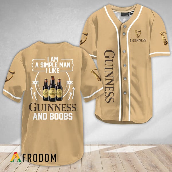 Guinness and Boobs Fan Baseball Jersey Special Edition HU