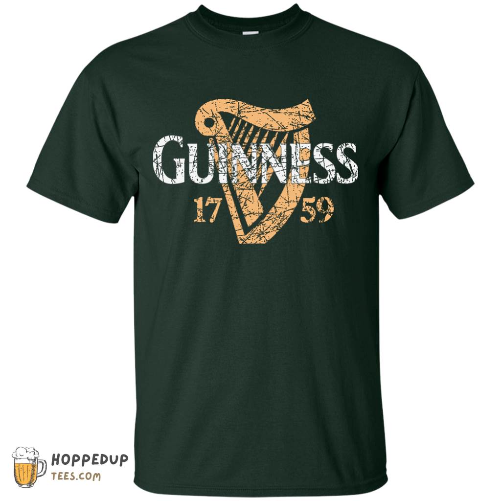 Guinness Beer Brand Label T-Shirt