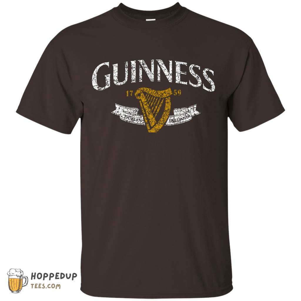 Guinness Beer Brand Label Tshirt