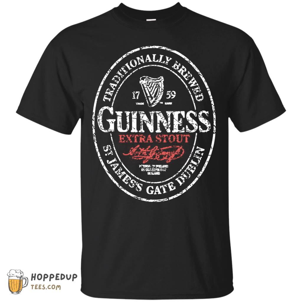 Guinness Beer Brand Label Tshirts