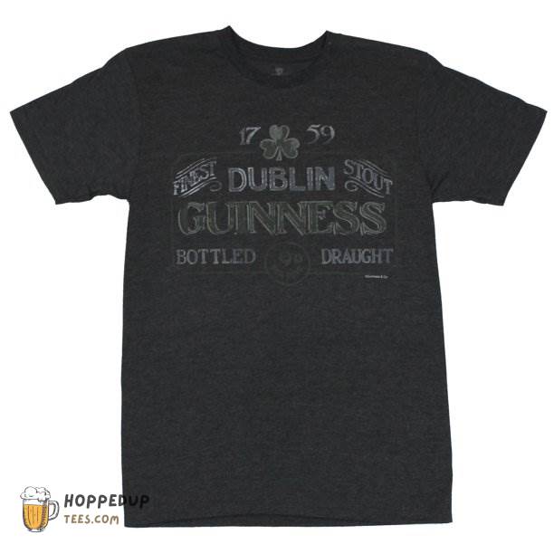 Guinness Beer Finest Bottled Draught Stout Tshirt