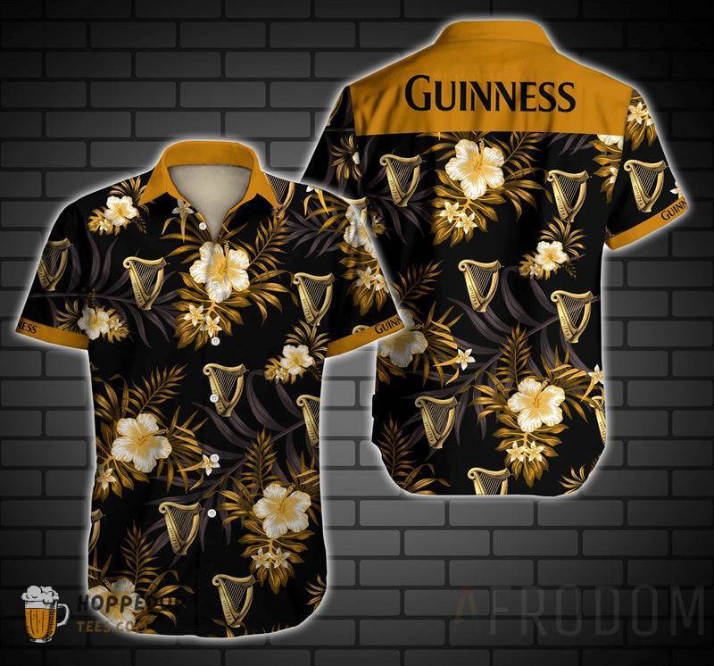 Guinness Beer Hawaiian Shirt