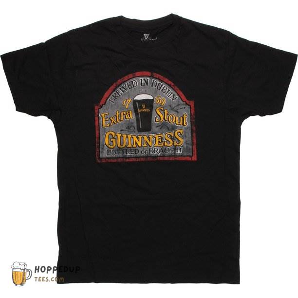 Guinness Extra Stout Sheer Graphic Tees