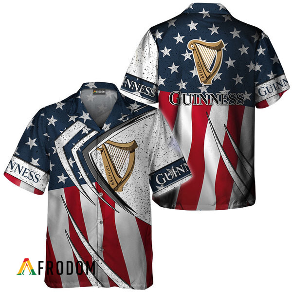 Guinness Fourth Of July Esports Hawaiian Shirt HU