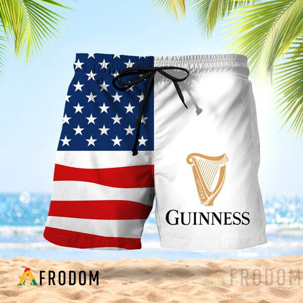 Guinness FourthOfJuly Hawaiian Shorts HU