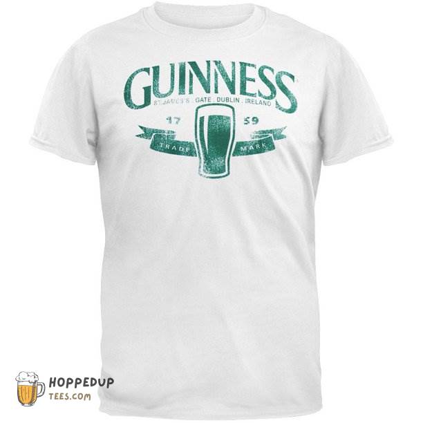 Guinness Green Pint Custom T-Shirts