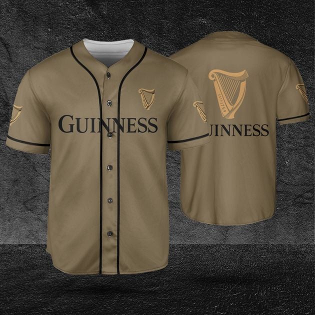Guinness Horizontal Text Jersey for Beer Lovers HU
