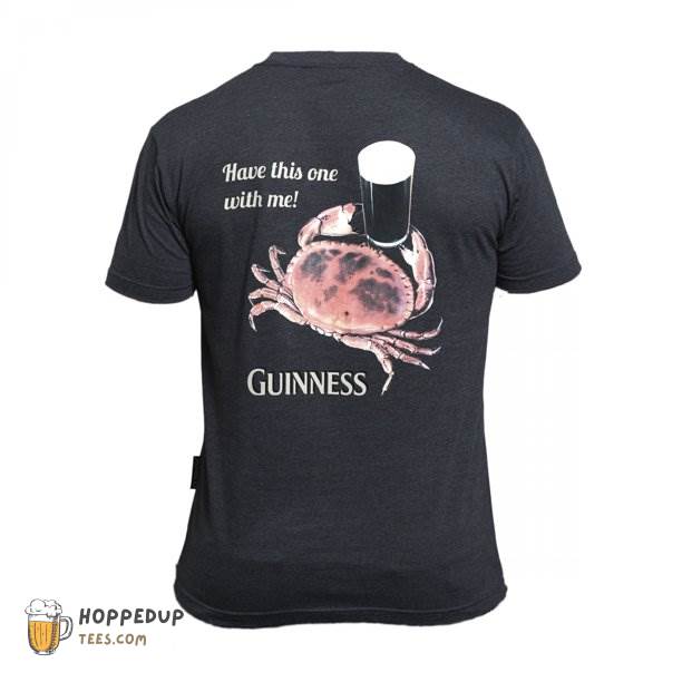 Guinness Vintage Crab Medium T-Shirts
