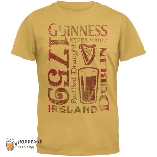 Guinness Vintage Foil T-Shirts