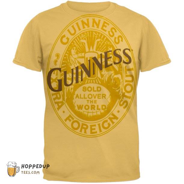 Guinness World Wide Custom T Shirts