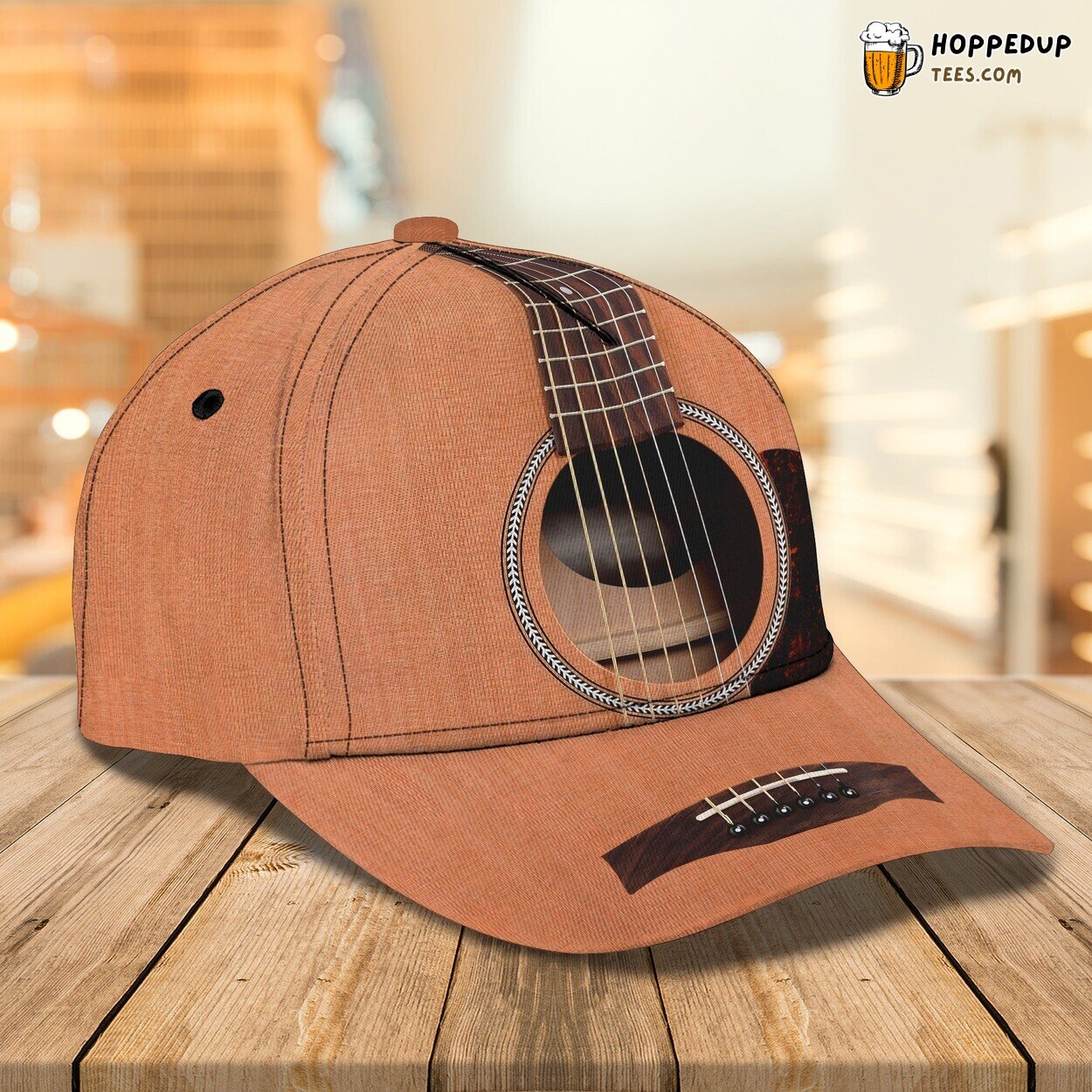Guitar Design Classic 3D Cap Unique Premium Edition Authentic Series