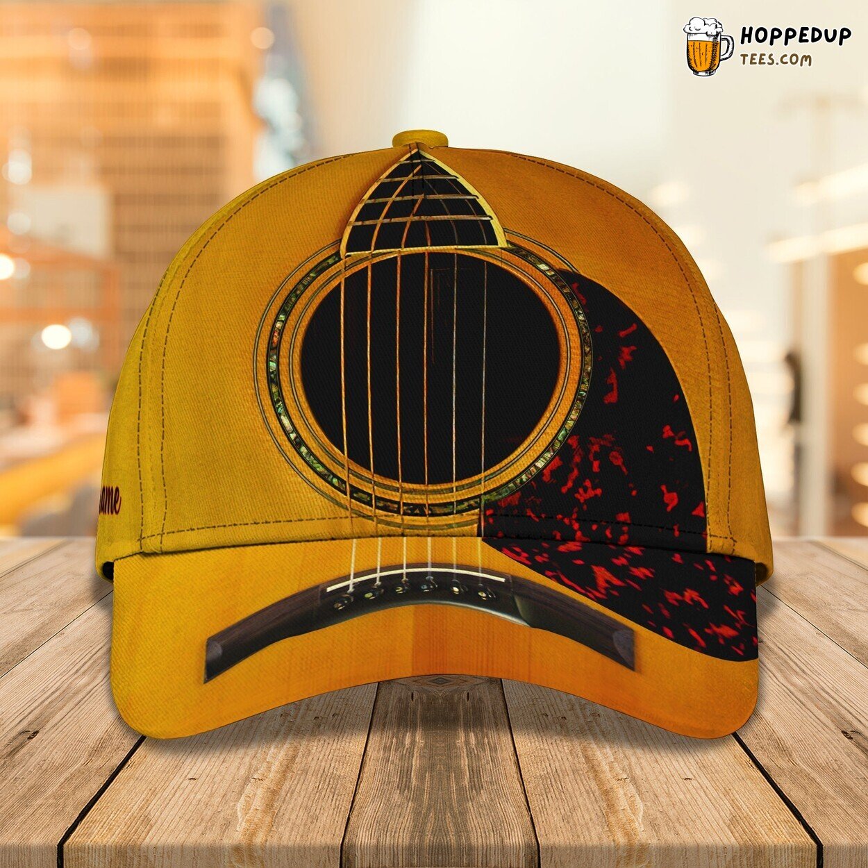 Guitar Exclusive 3D Classic Cap Personalized Name Premium Unique Design Guitar Exclusive 3D Classic Cap Personalized Name Premium Unique Design
