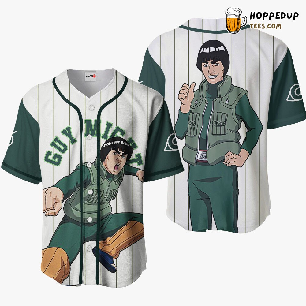 Guy Might Distinctive Design Anime Baseball Jersey Unique Collection Style Guy Might Distinctive Design Anime Baseball Jersey Unique Collection Style