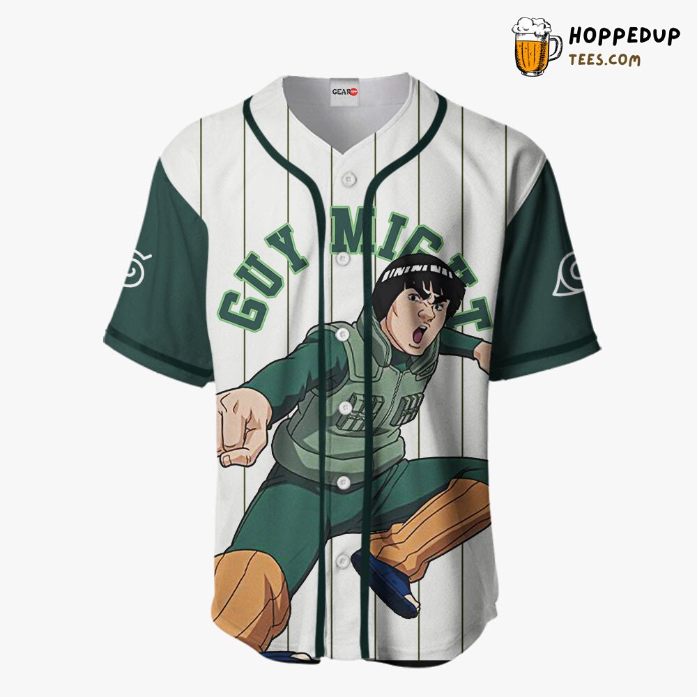 Guy Might Distinctive Design Anime Baseball Jersey Unique Collection Style