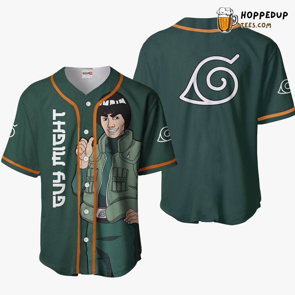 Guy Might Unique Anime Design Baseball Jersey Distinctive Edition Style