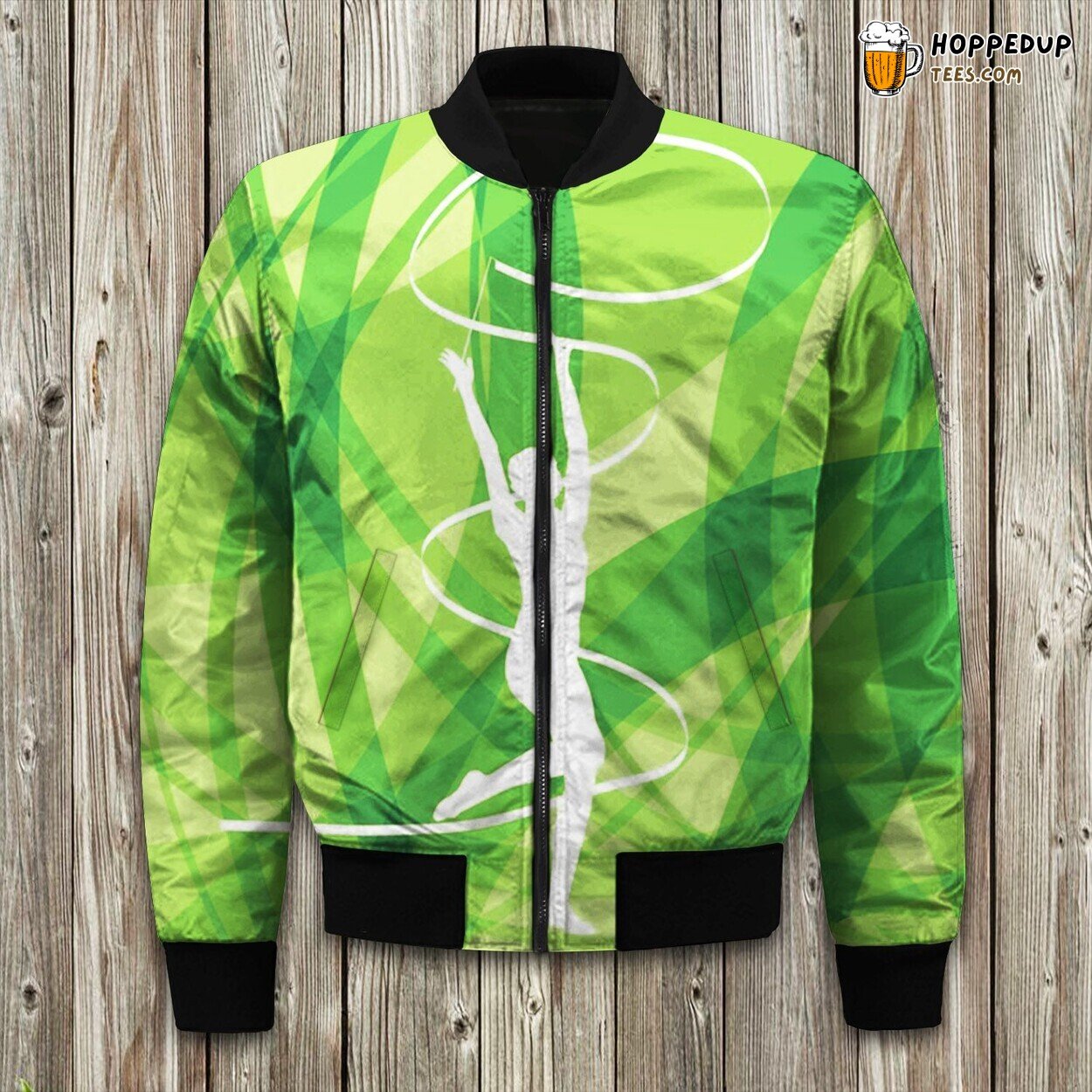 Gymnastics Body Seamless Bomber Jacket