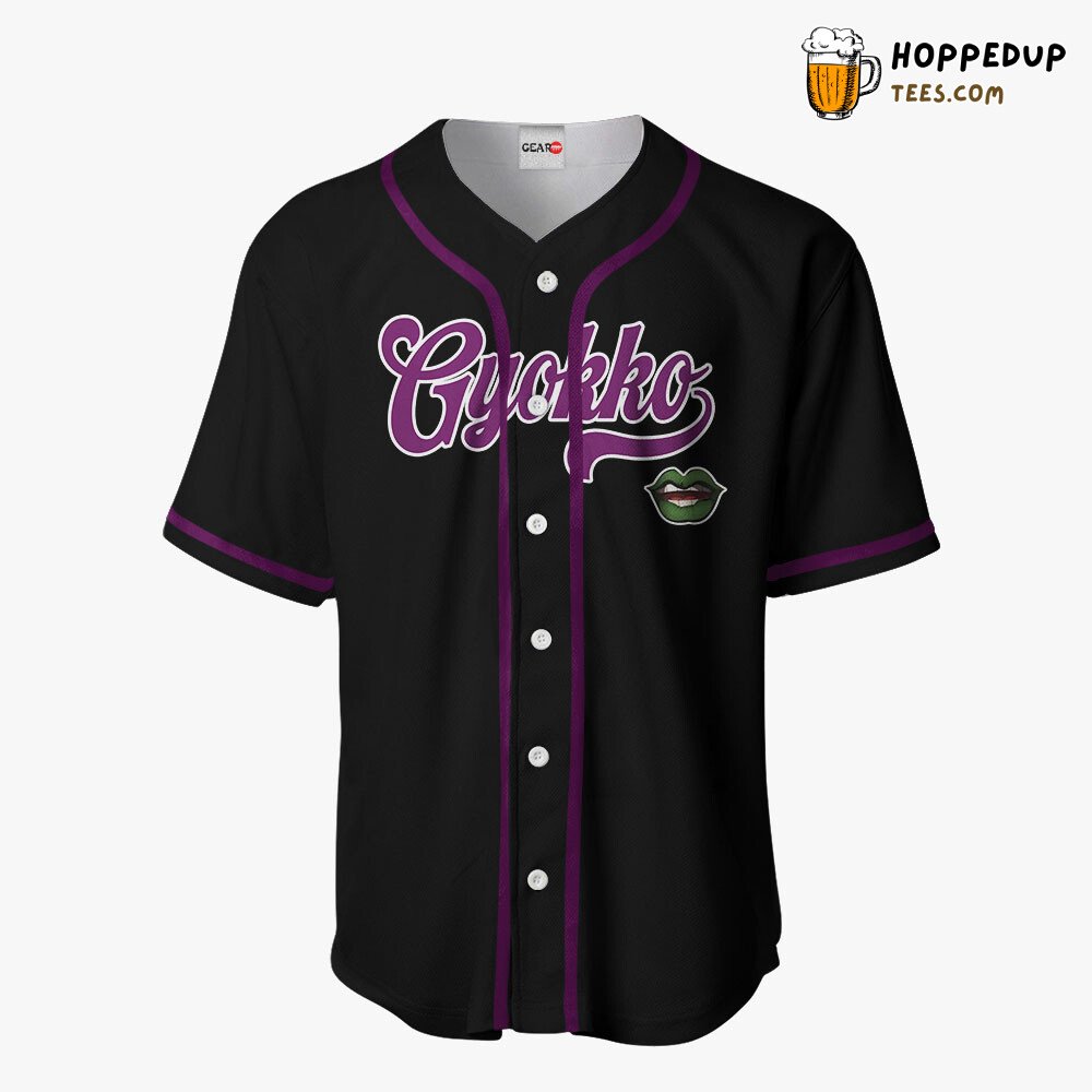 Gyokko Unique Design Anime Baseball Jersey Shirt Distinctive Edition