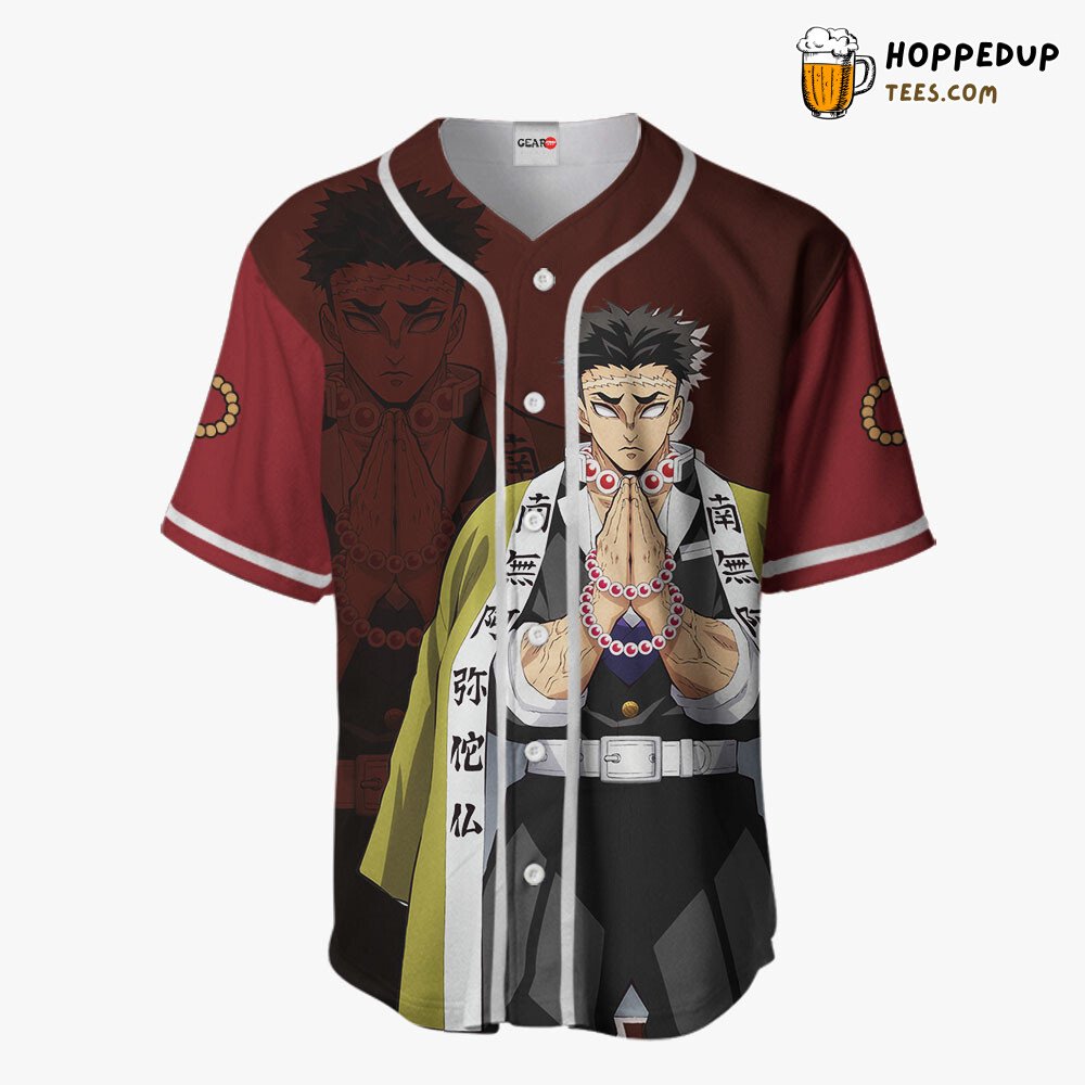 Gyomei Himejima Unique Anime Design Collection Baseball Jersey Distinctive