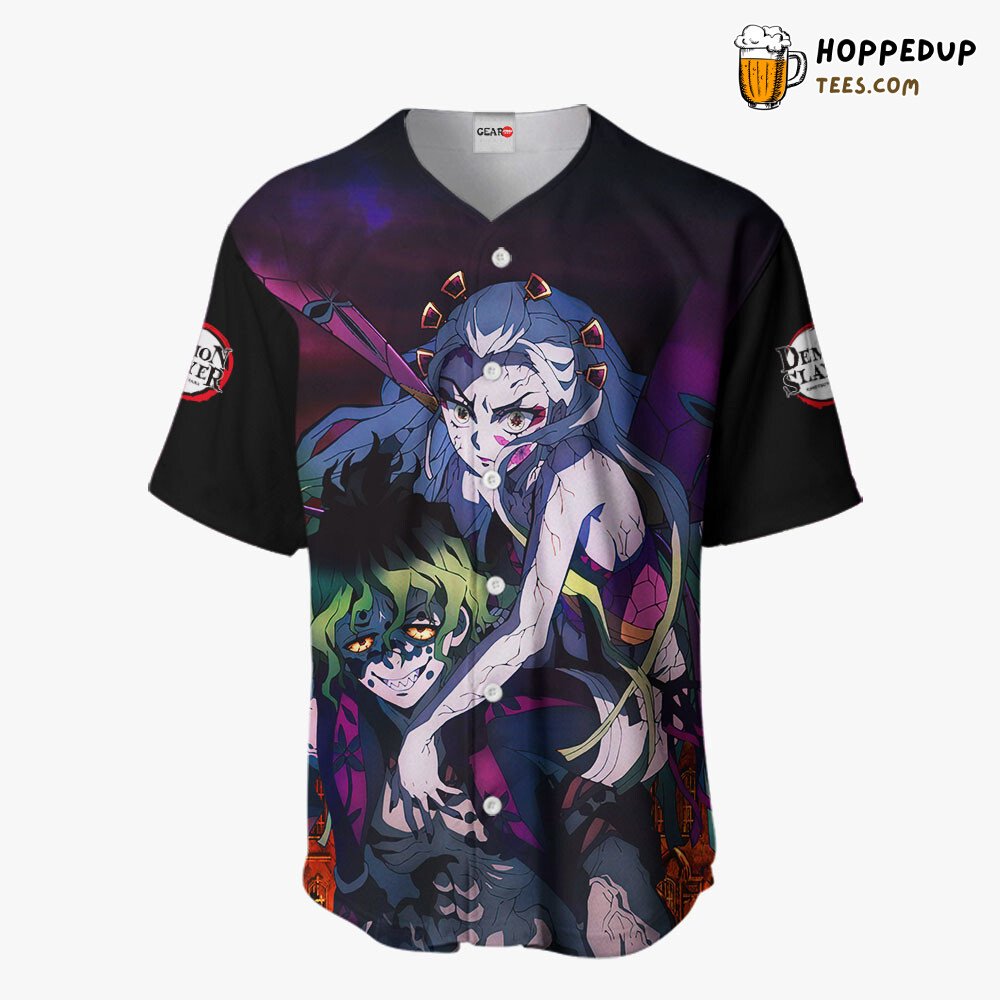 Gyutaro Daki Combo Unique Design Anime Baseball Jersey Distinctive