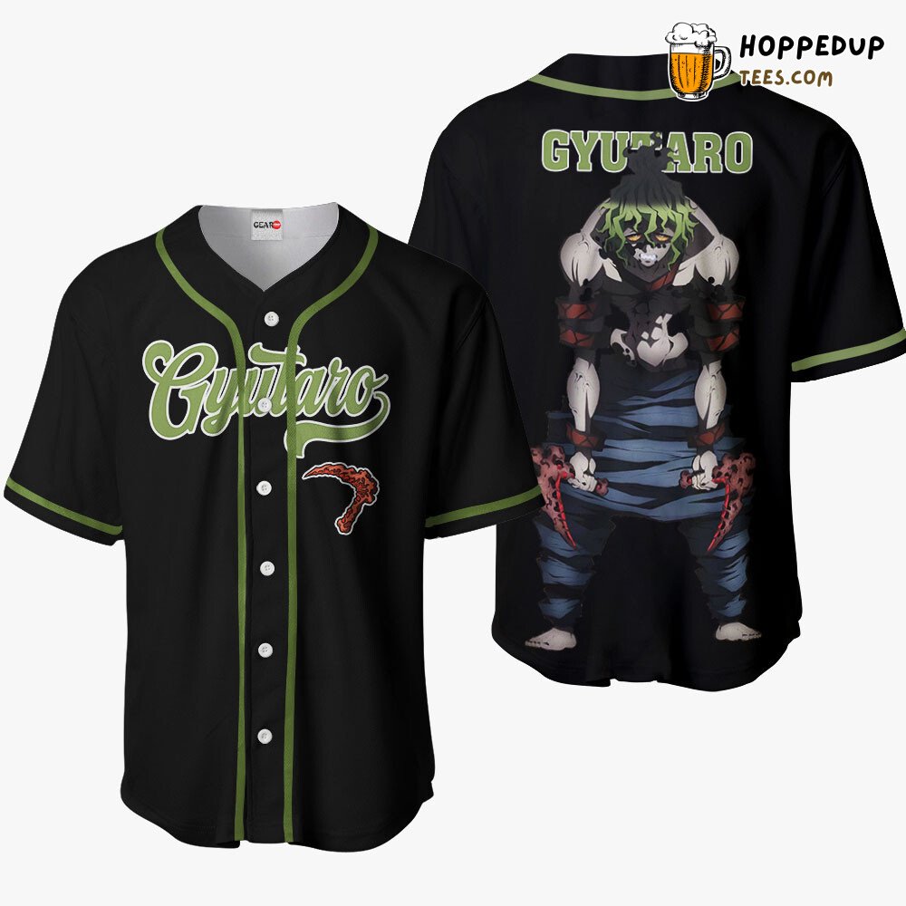 Gyutaro Distinctive Design Anime Baseball Jersey Shirt Unique Edition