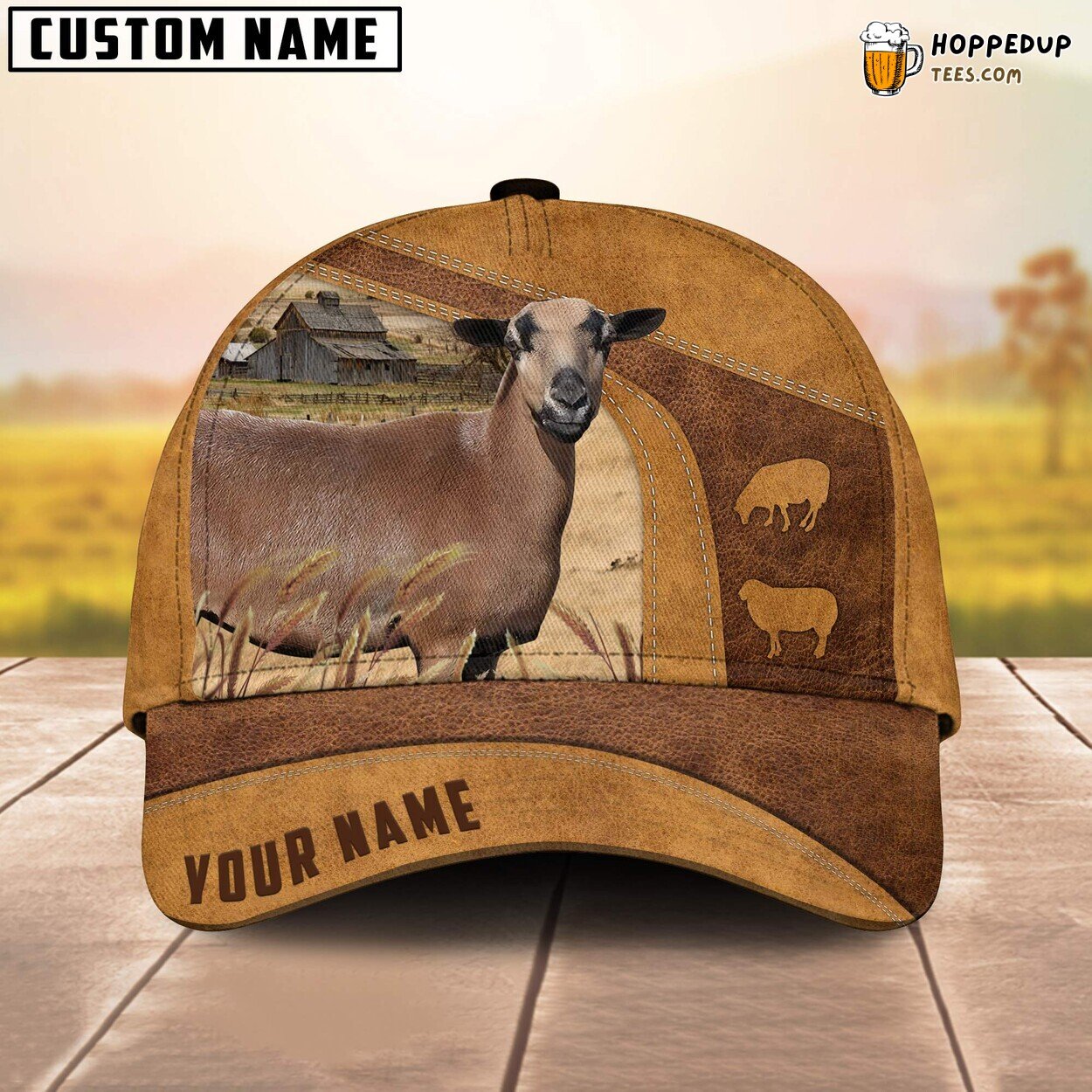 Hair Sheep Custom Name Cap Cattle Design Farm Baseball Enthusiast Choice Hat Hair Sheep Custom Name Cap Cattle Design Farm Baseball Enthusiast Choice Hat