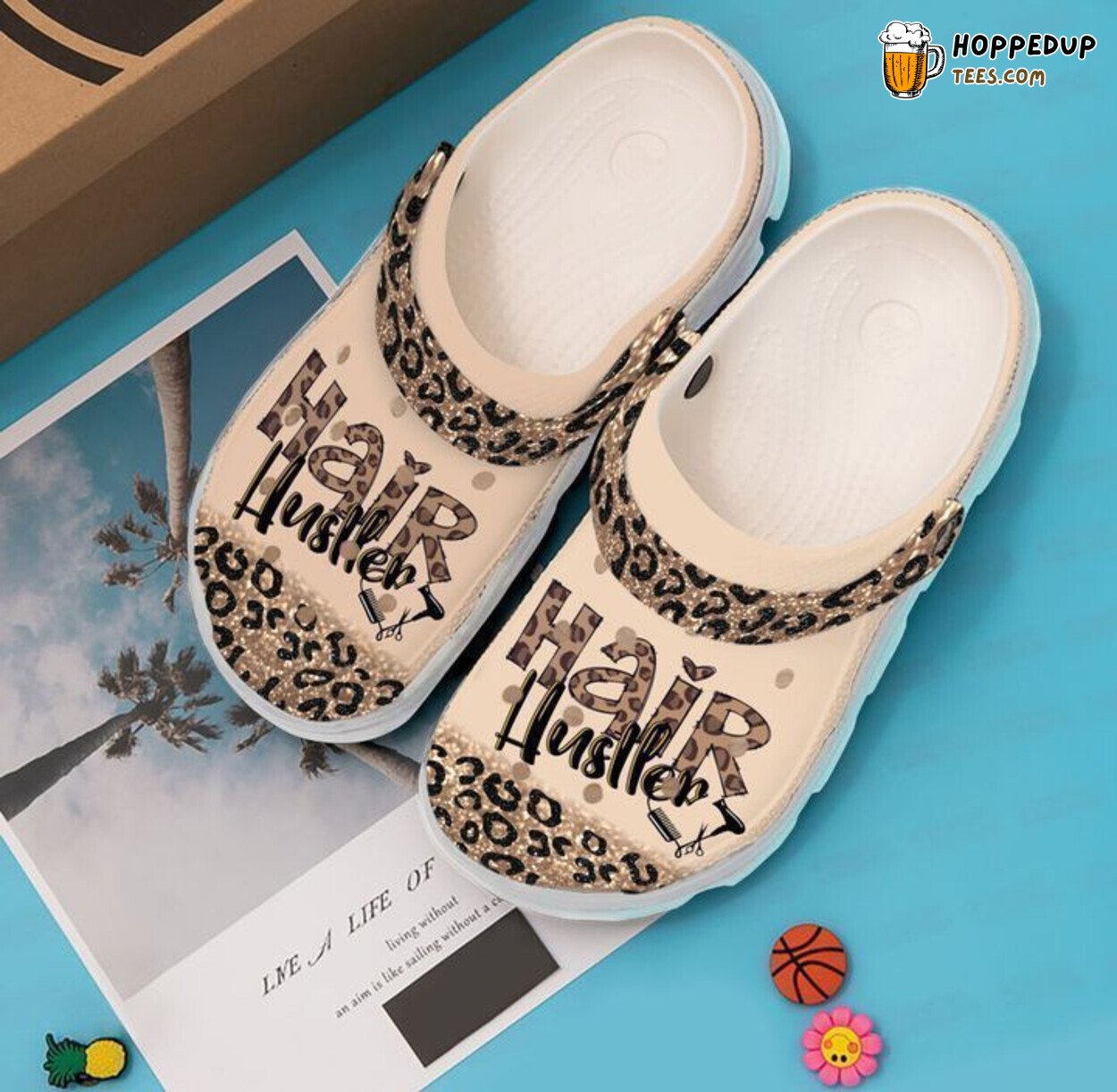 Hairstylist Hair Hustler Theme Classic Comfortable Clogs Shoes Unique Gift