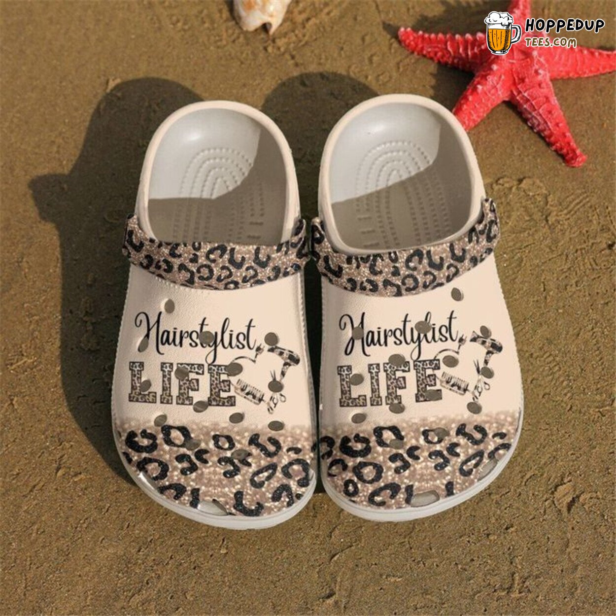 Hairstylist Life Theme Comfortable Clogs Professional Inspired Footwear