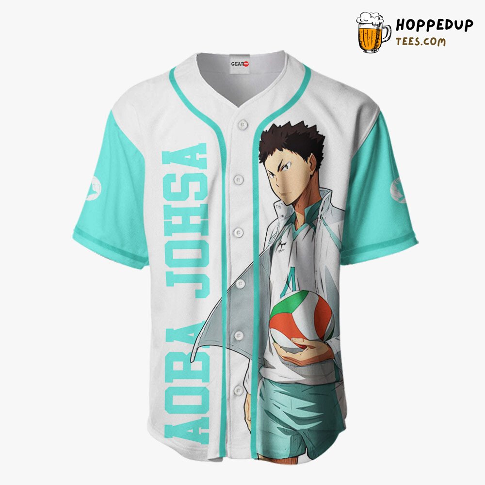 Hajime Iwaizumi Distinctive Anime Collection Design Baseball Jersey Unique